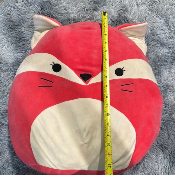 Squishmallows Red and Cream Fox Plush - Picture 5 of 5